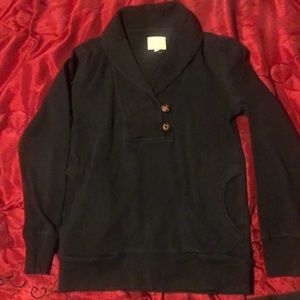 XS Banana Republic long sleeve black sweater